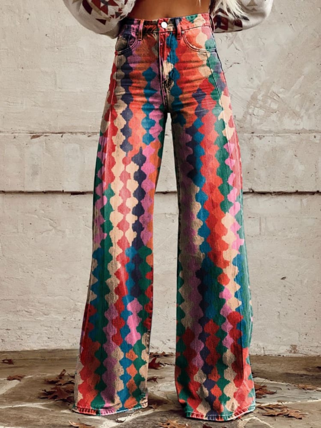 Amélie - Elegante Boheemse Broek