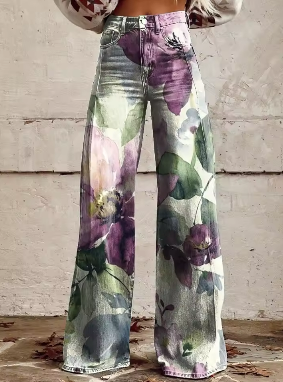 Alessia - Boho Retro Chic Broeken