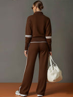 Marietta – blouse en broek met brede pijpen