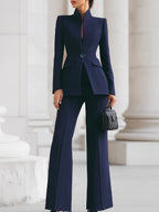 Flora™ Twee-delige Set | Tailored Blazer en Wijde Broek