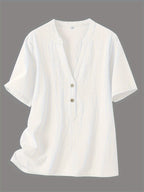 Tara - Elegante blouse met V-hals