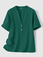 Tara - Elegante blouse met V-hals