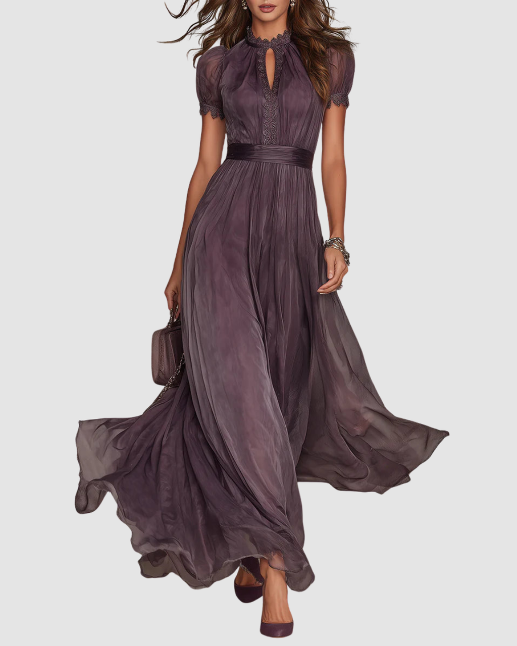 Fleur | Stijlvolle maxi jurk