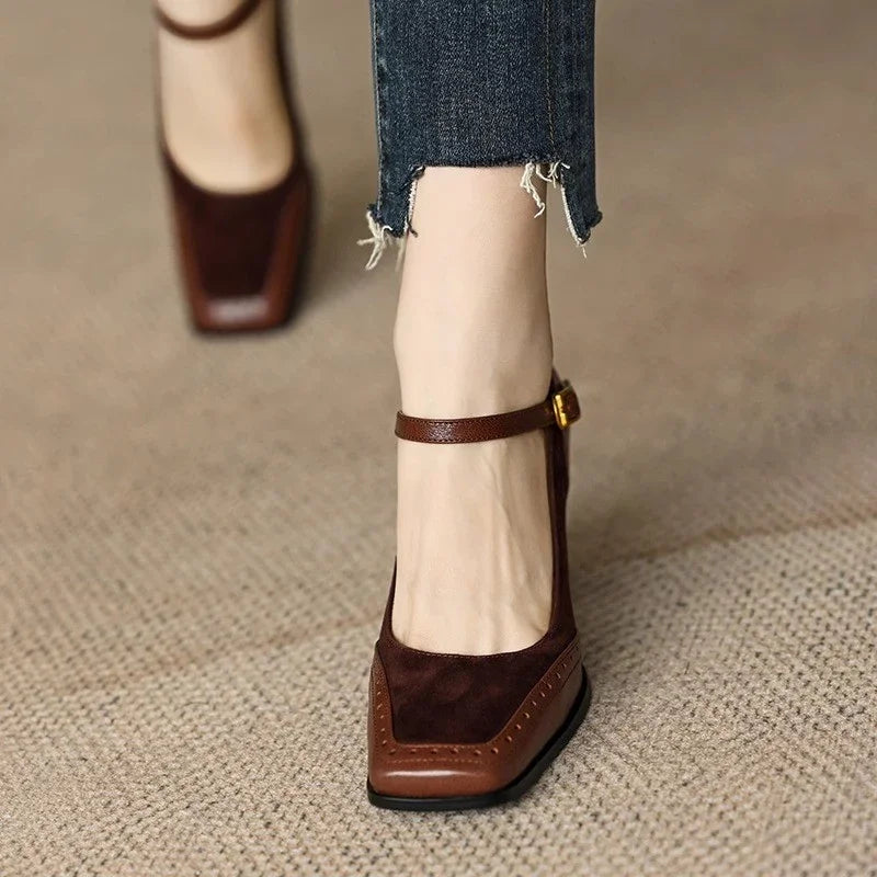 Ellie | Klassieke Leren Pumps