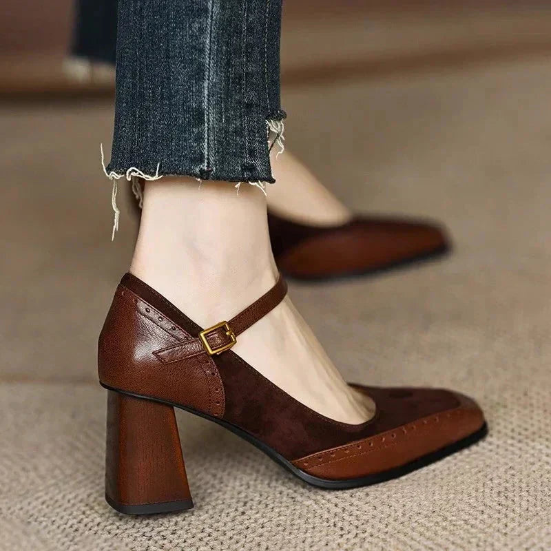 Ellie | Klassieke Leren Pumps