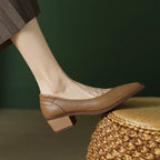 Michela | Elegante Mid-Hak Schoenen