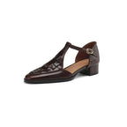 Celeste | Vintage Strap Heels