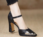 Orvanna | Elegante Leren Mary Janes