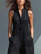Lotte™ || Mouwloze minimalistische jumpsuit
