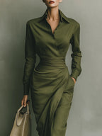 Hera | Elegante Maxi Aansluitende Jurk