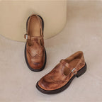 Talvanna | Elegante Everyday Leren Mary Janes